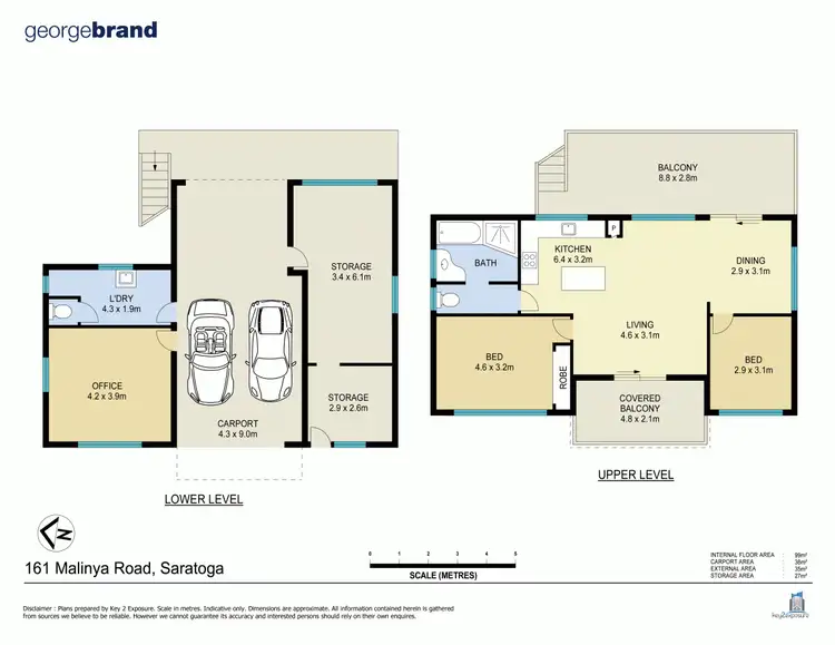 Floorplan of Homely house listing, 161 Malinya Rd, Saratoga NSW 2251