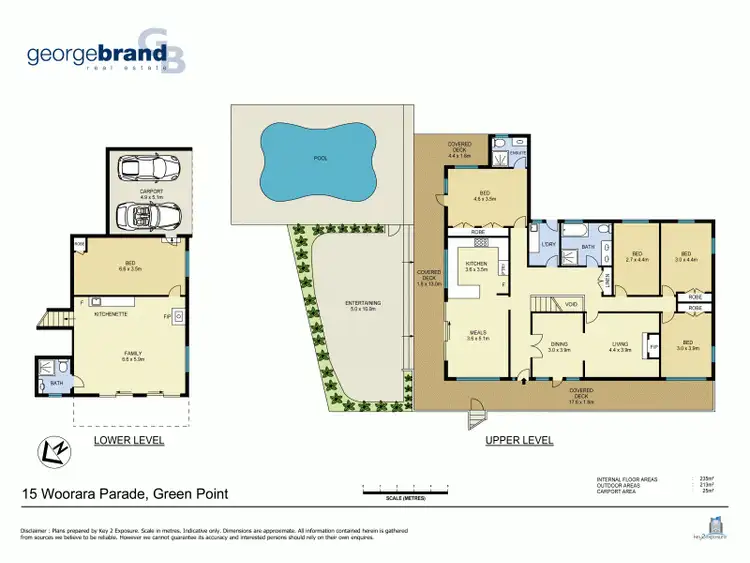 Floorplan of Homely house listing, 15 Woorara Parade, Green Point NSW 2251