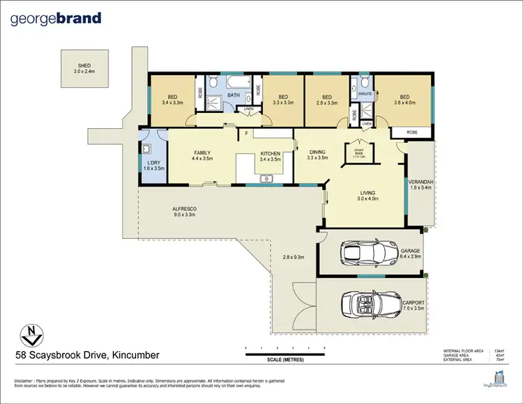 Floorplan of Homely house listing, 58 Scaysbrook Dr, Kincumber NSW 2251