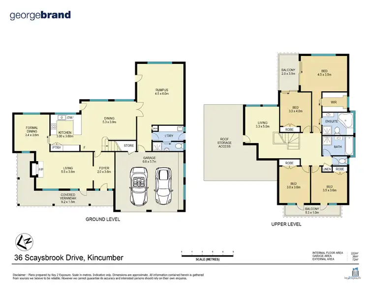 Floorplan of Homely house listing, 36 Scaysbrook Dr, Kincumber NSW 2251