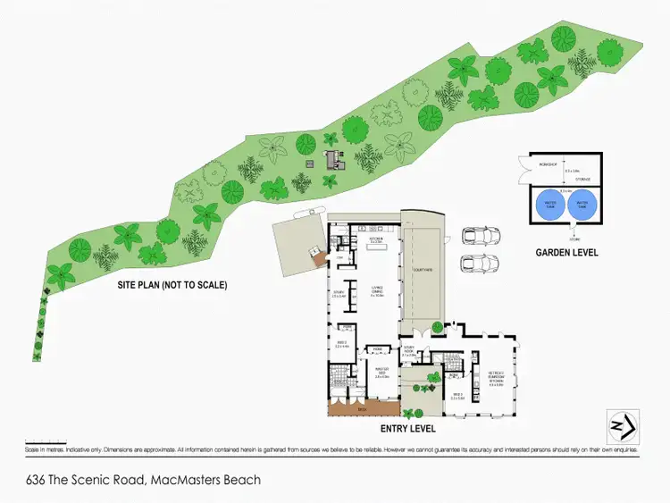 Floorplan of Homely rural property listing, 636 The Scenic Rd, Macmasters Beach NSW 2251