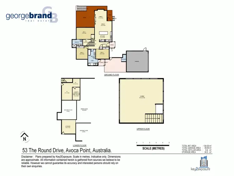 Floorplan of Homely house listing, 53 The Round Drive, Avoca Beach NSW 2251