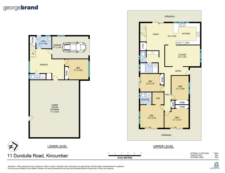 Floorplan of Homely house listing, 11 Dundulla Rd, Kincumber NSW 2251