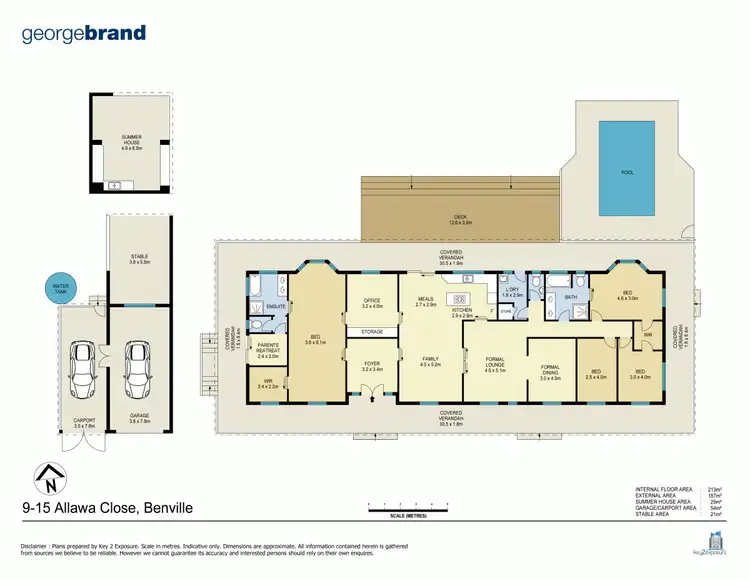 Floorplan of Homely house listing, 9-15 Allawa Cl, Bensville NSW 2251