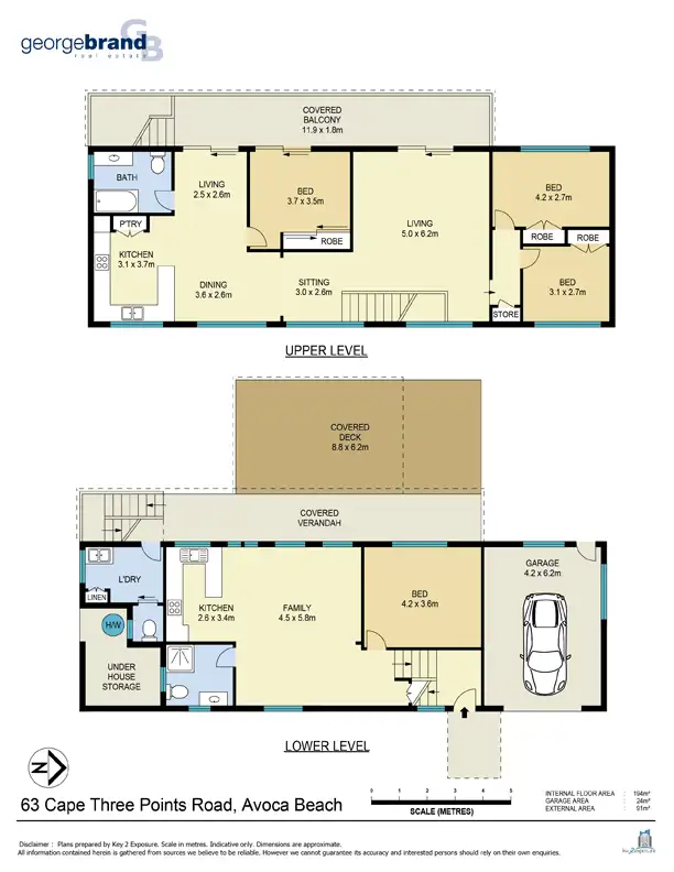 Floorplan of Homely house listing, 63 Cape Three Points Rd, Avoca Beach NSW 2251