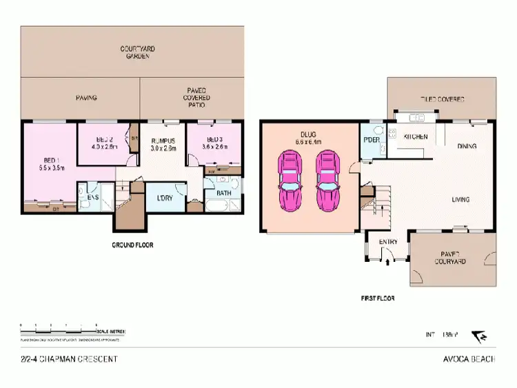 Floorplan of Homely unit listing, 2/2-4 Chapman Cres, Avoca Beach NSW 2251
