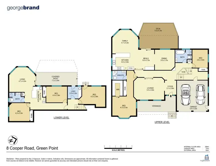 Floorplan of Homely house listing, 8 Cooper Rd, Green Point NSW 2251