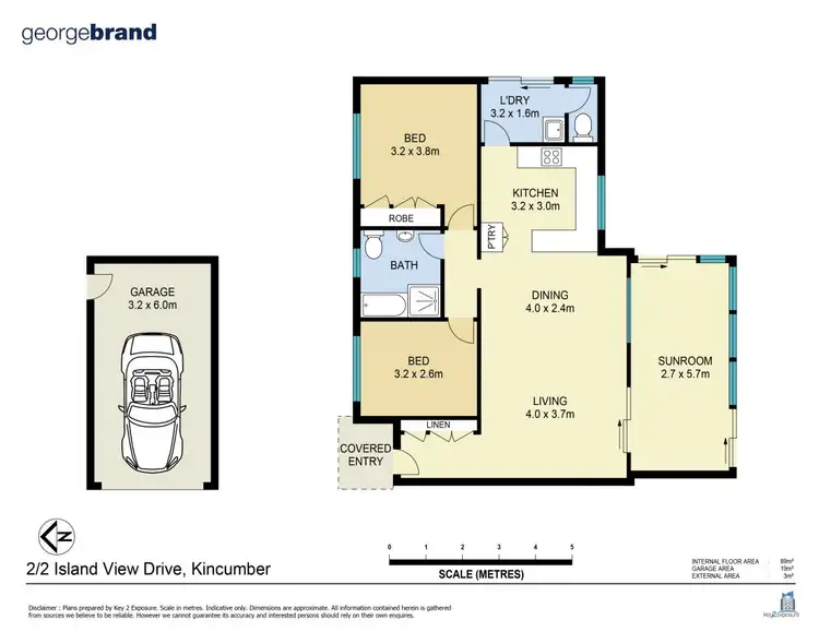 Floorplan of Homely villa listing, 2/2 Island View Dr, Kincumber NSW 2251