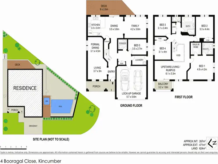 Floorplan of Homely house listing, 4 Booragal Close, Kincumber NSW 2251