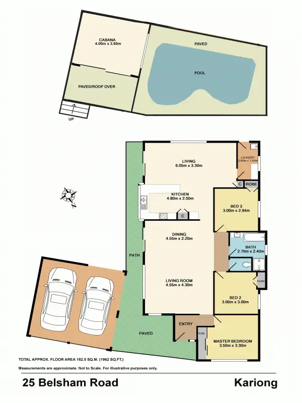 Floorplan of Homely house listing, 25 Belsham Road, Kariong NSW 2250