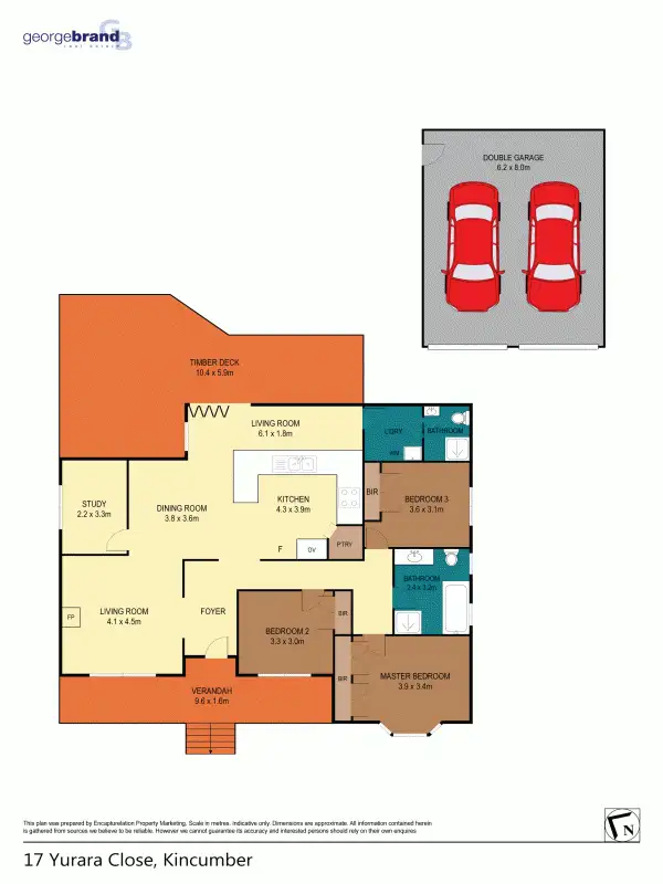 Floorplan of Homely house listing, 17 Yurara Close, Kincumber NSW 2251