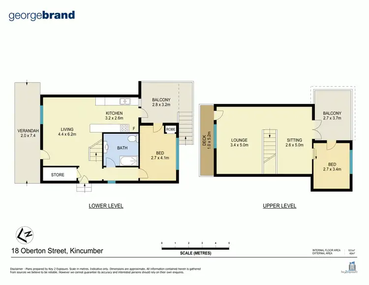 Floorplan of Homely house listing, 18 Oberton St, Kincumber NSW 2251