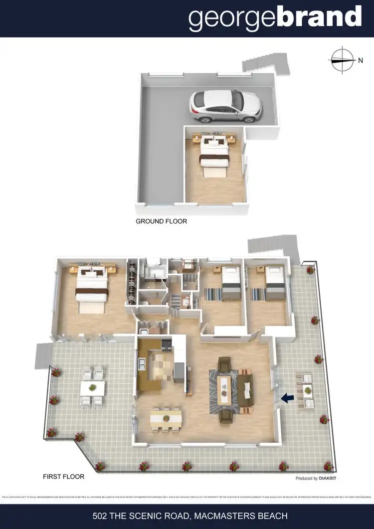 Floorplan of Homely house listing, 502 The Scenic Road, Macmasters Beach NSW 2251
