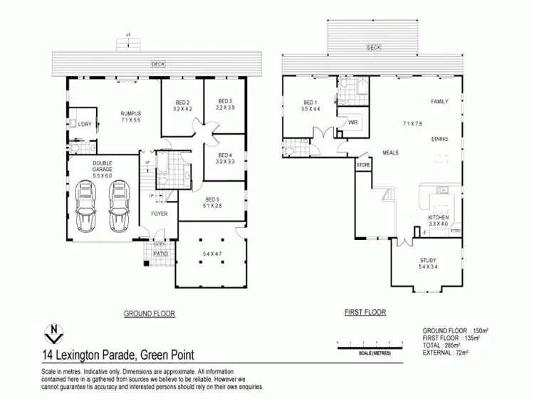 Floorplan of Homely house listing, 14 Lexington Parade, Green Point NSW 2251