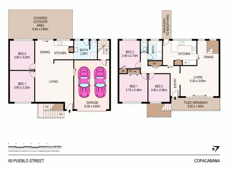Floorplan of Homely house listing, 69 Pueblo St, Copacabana NSW 2251