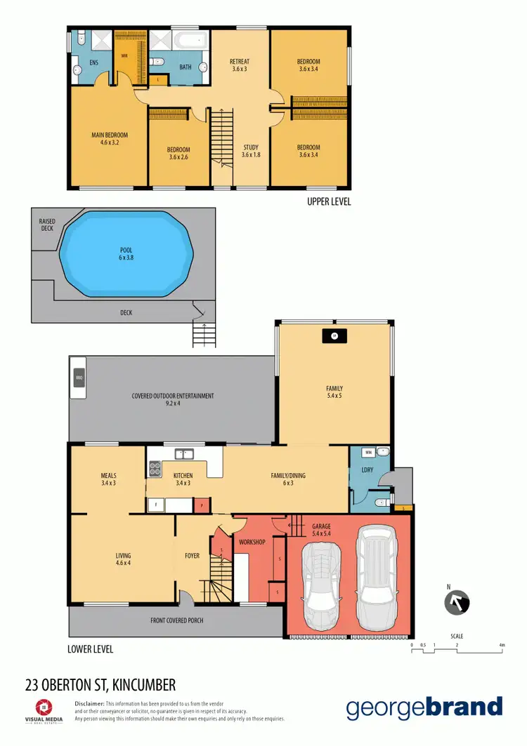 Floorplan of Homely house listing, 23 Oberton Street, Kincumber NSW 2251