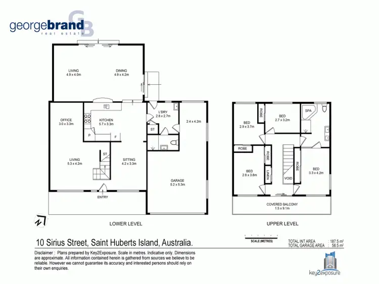 Floorplan of Homely house listing, 10 Sirius St, St Huberts Island NSW 2257