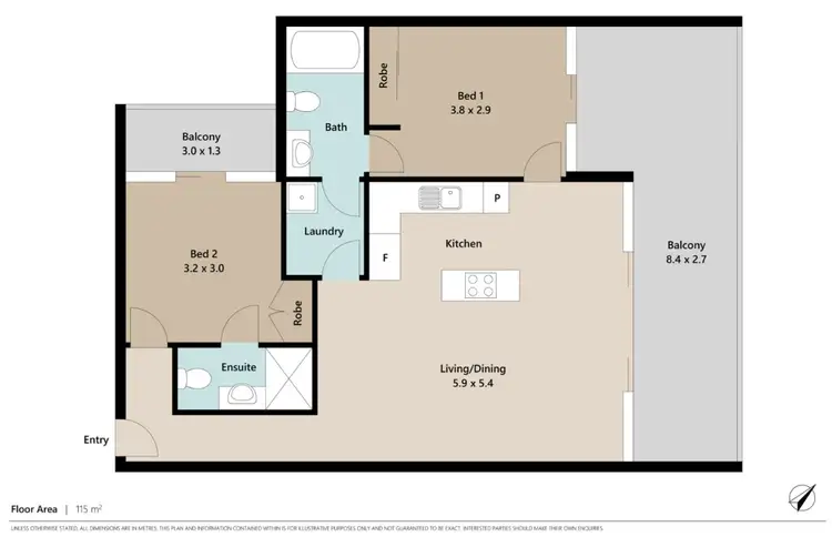 Floorplan of Homely apartment listing, 213/20 Malt Street, Fortitude Valley QLD 4006