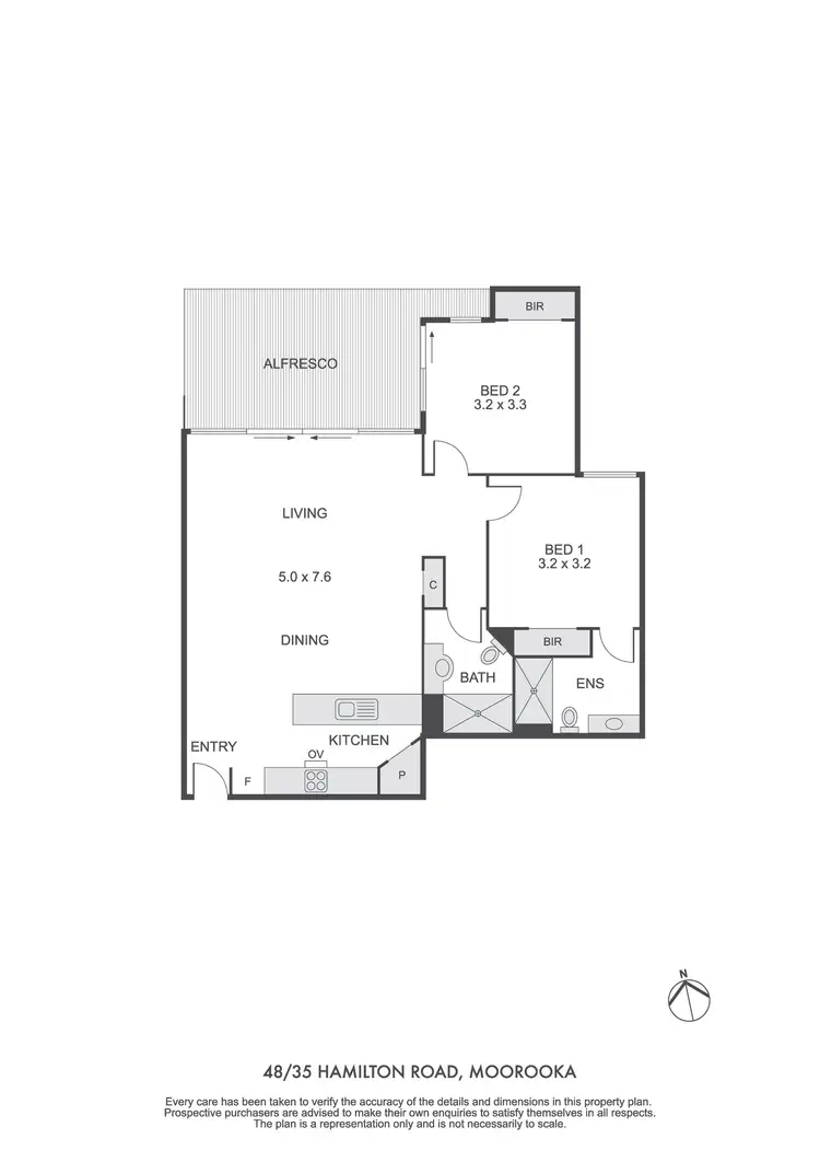 Floorplan of Homely apartment listing, 48/35 Hamilton Road, Moorooka QLD 4105