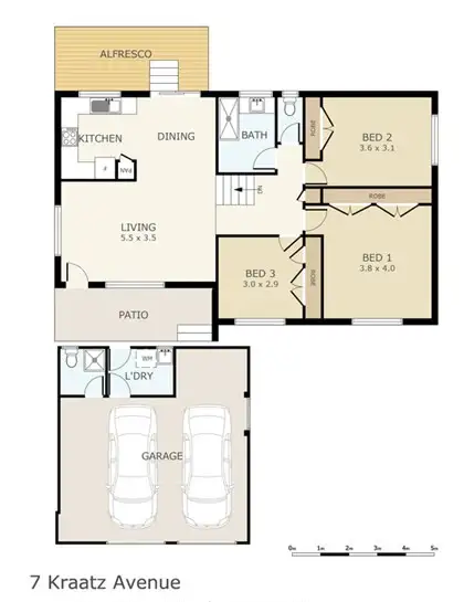Floorplan of Homely land listing, 7 Kraatz Avenue, Loganlea QLD 4131