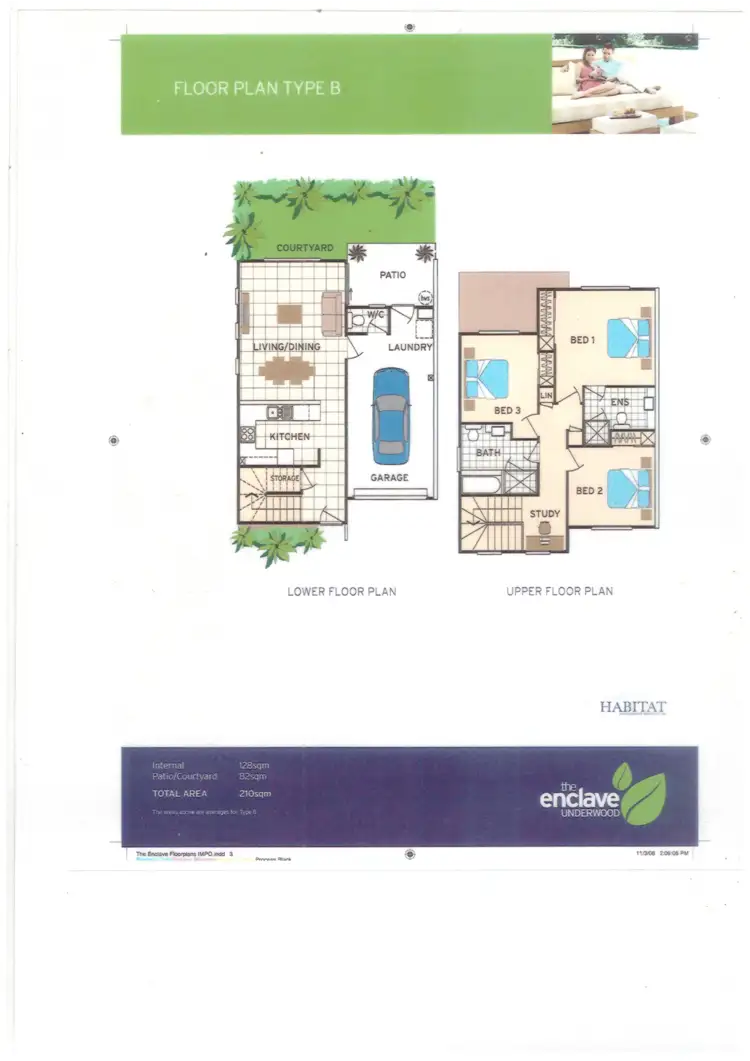 Floorplan of Homely townhouse listing, ID:21141893/2-10 Cascade Drive, Underwood QLD 4119