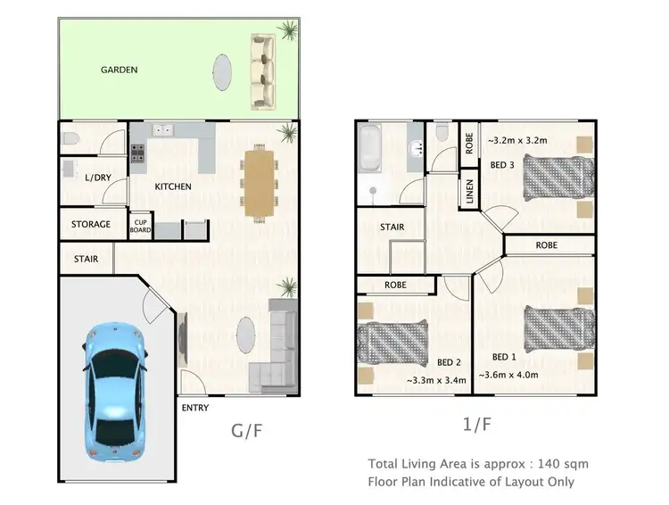 Floorplan of Homely townhouse listing, 43/3236 Mount Lindesay Highway, Browns Plains QLD 4118