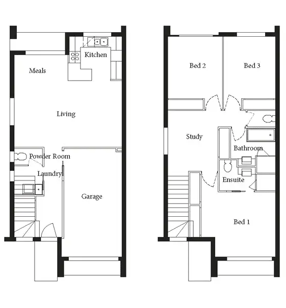 Floorplan of Homely townhouse listing, ID:21143975/57 Charles Canty Drive, Wellington Point QLD 4160