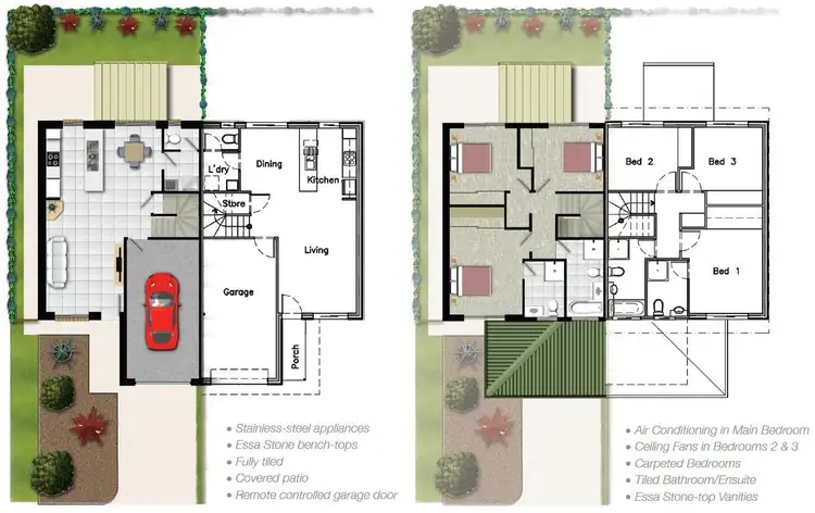 Floorplan of Homely townhouse listing, 110/160 Bagnall Street, Ellen Grove QLD 4078