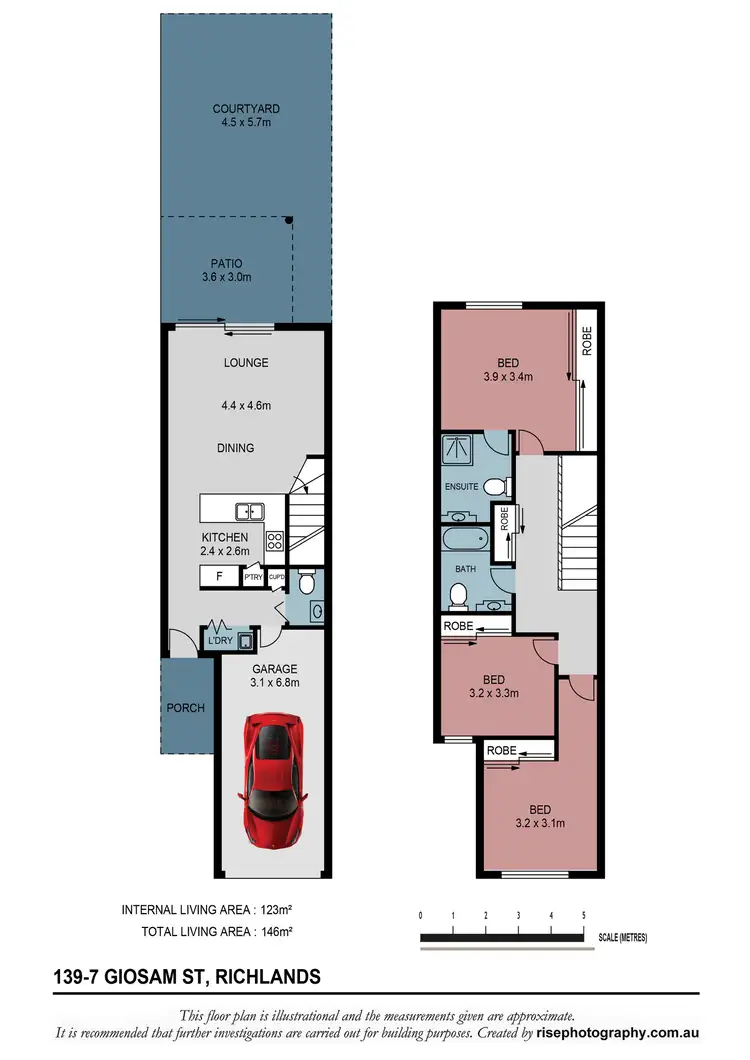 Floorplan of Homely townhouse listing, 139/7 Giosam Street, Richlands QLD 4077