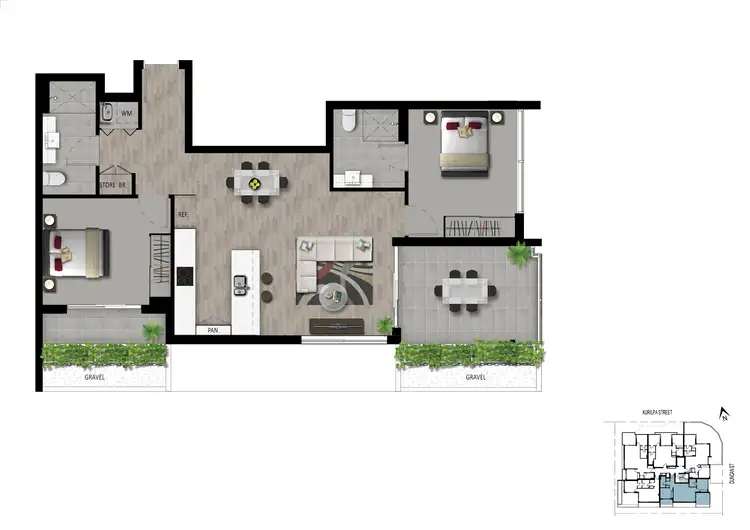 Floorplan of Homely apartment listing, ID:21150134/15 Duncan Street, West End QLD 4101