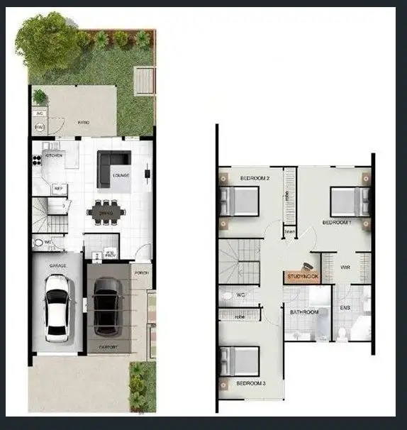 Floorplan of Homely townhouse listing, 17/190 Queens Road, Nudgee QLD 4014