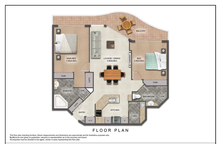 Floorplan of Homely apartment listing, ID:21150493/32 Macrossan Street, Brisbane City QLD 4000