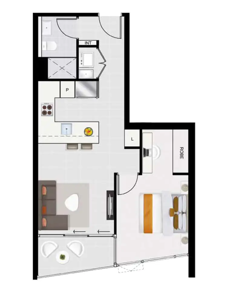 Floorplan of Homely apartment listing, ID:21151402/24 Stratton Street, Newstead QLD 4006