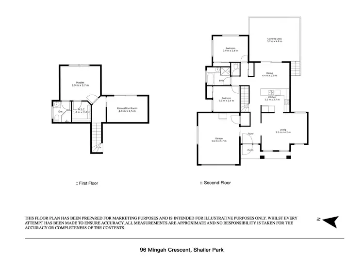 Floorplan of Homely house listing, 96 Mingah Crescent, Shailer Park QLD 4128