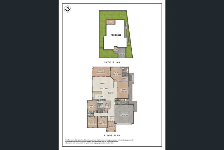 Floorplan of Homely house listing, 8 Ulladulla Street, Blacks Beach QLD 4740