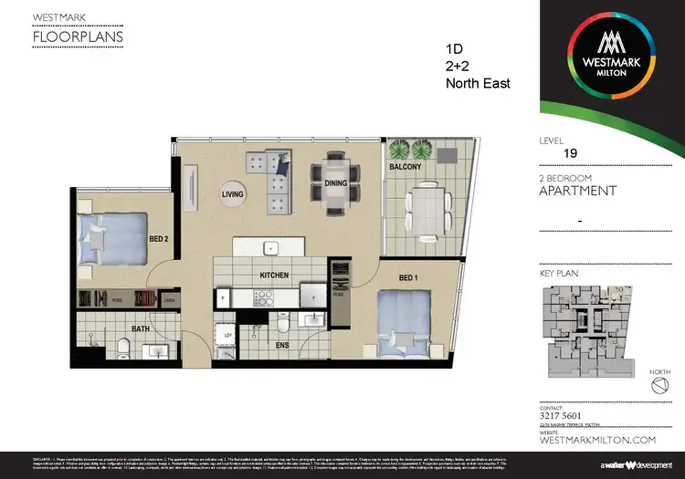 Floorplan of Homely apartment listing, ID:21152898/22 Railway Terrace, Milton QLD 4064