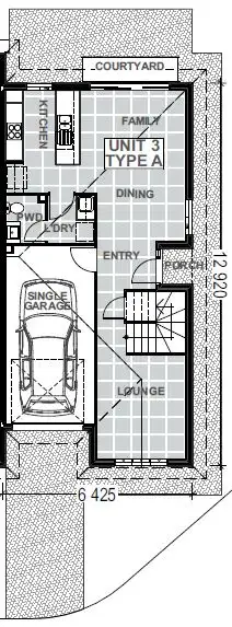 Floorplan of Homely townhouse listing, Unit 69/370 Gainsborough Drive, Pimpama QLD 4209