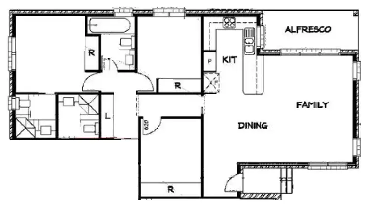 Floorplan of Homely house listing, 52A Lyttleton Crescent, Cook ACT 2614