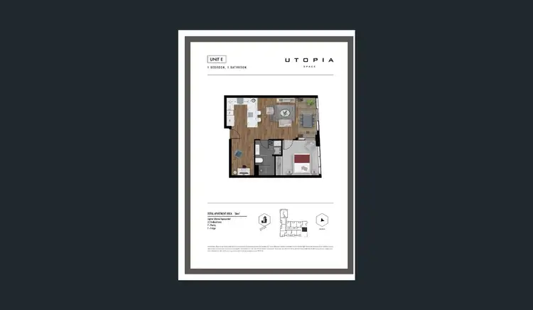 Floorplan of Homely apartment listing, ID:21153389/275 Wickham Street, Fortitude Valley QLD 4006