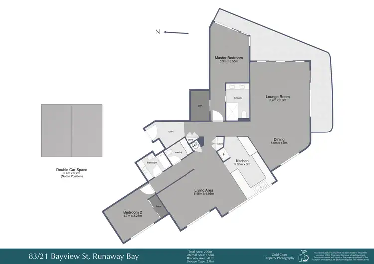 Floorplan of Homely unit listing, ID:21153923/21 Bayview Street, Runaway Bay QLD 4216