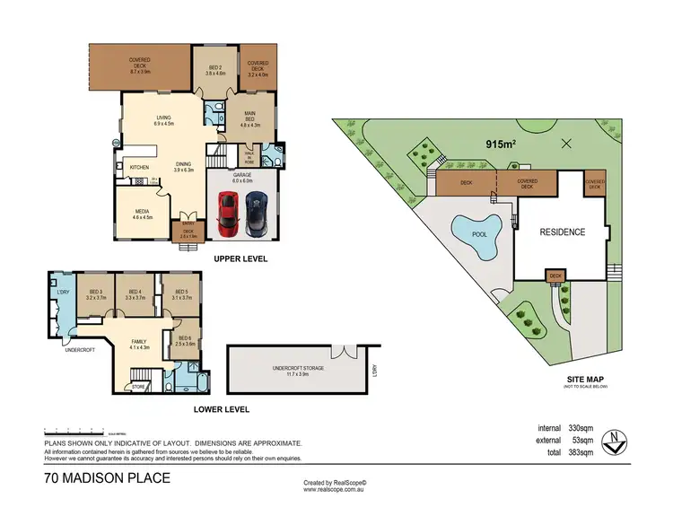 Floorplan of Homely house listing, 70 Madison Place, Carina QLD 4152