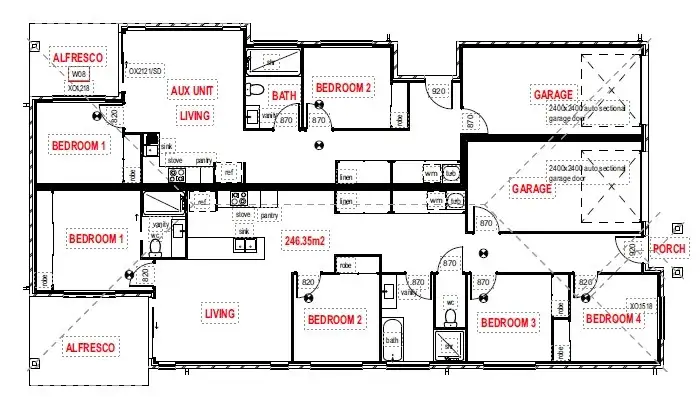 Floorplan of Homely semi-detached listing, 13 Mali Way, Logan Village QLD 4207