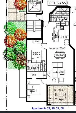 Floorplan of Homely apartment listing, 32/45 Lumley Street, Upper Mount Gravatt QLD 4122