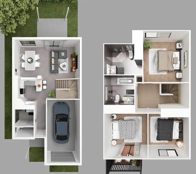 Floorplan of Homely townhouse listing, ID:21154532/28 Sean Street, Boondall QLD 4034