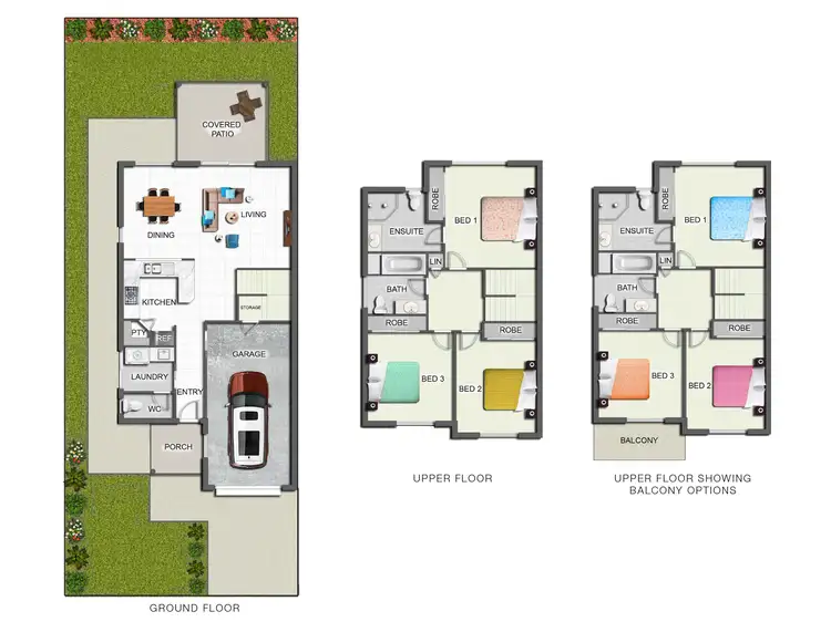 Floorplan of Homely townhouse listing, ID:21154534/48 Sean Street, Boondall QLD 4034
