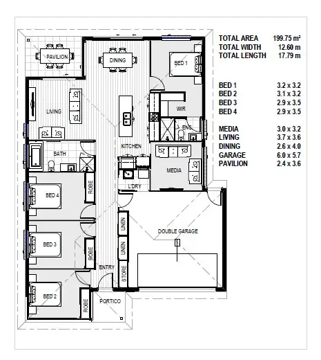 Floorplan of Homely house listing, 18 Shepton Street, Carseldine QLD 4034