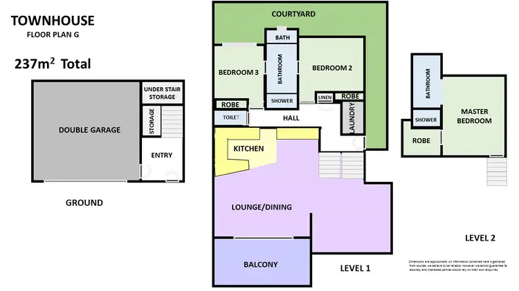 Floorplan of Homely townhouse listing, ID:21154615/19 Carina Peak Drive, Varsity Lakes QLD 4227