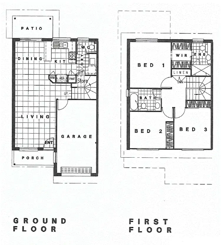 Floorplan of Homely townhouse listing, 46/113 Castle Hill Drive, Murrumba Downs QLD 4503