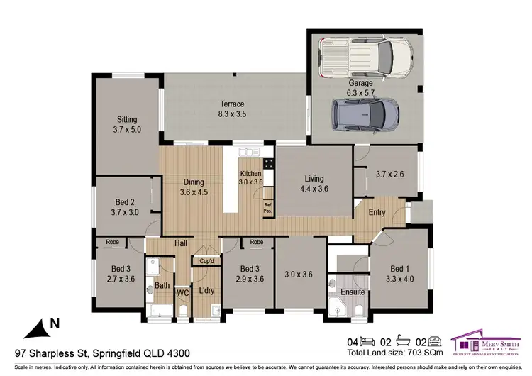 Floorplan of Homely house listing, 97 Sharpless Road, Springfield QLD 4300