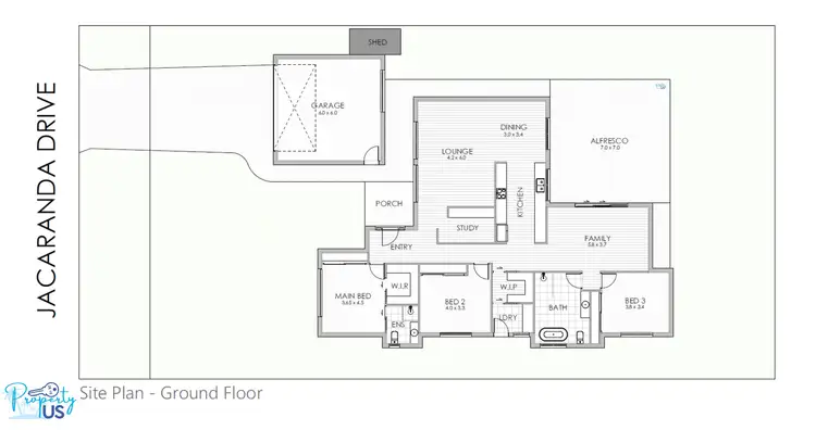 Floorplan of Homely house listing, 47 Jacaranda Drive, Mooloolaba QLD 4557